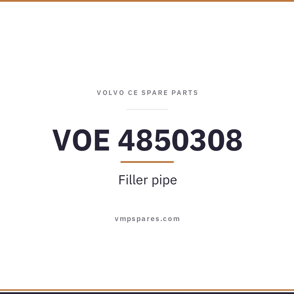 VOE 4850308 – Filler pipe