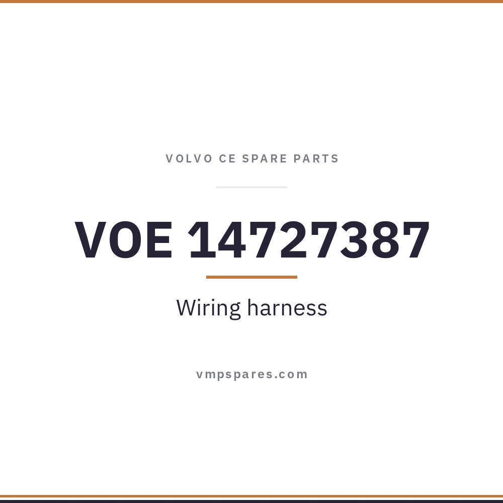 VOE 14727387 – Wiring harness
