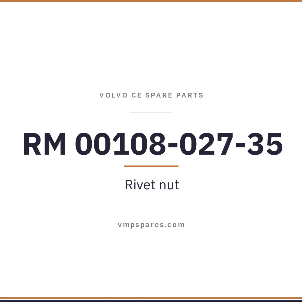RM 00108-027-35 – Rivet nut