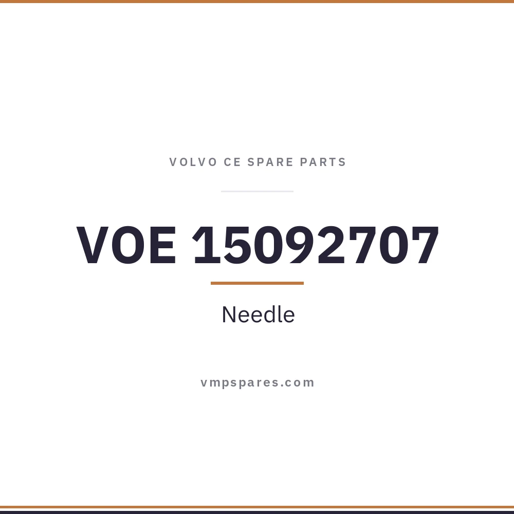 VOE 15092707 – Needle