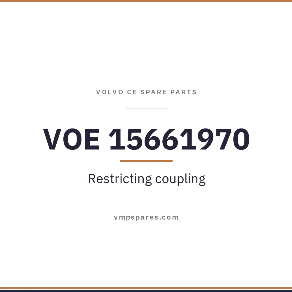 VOE 15661970 – Restricting coupling