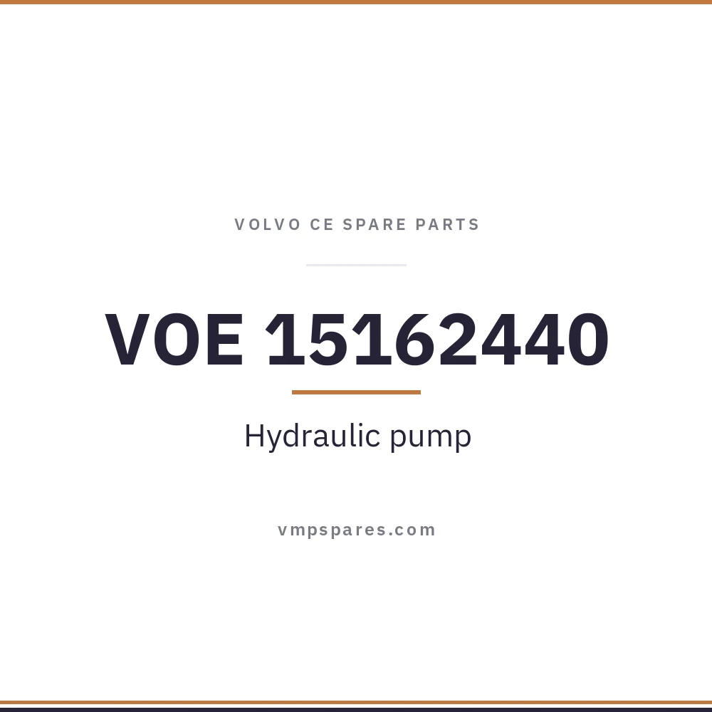 VOE 15162440 – Hydraulic pump