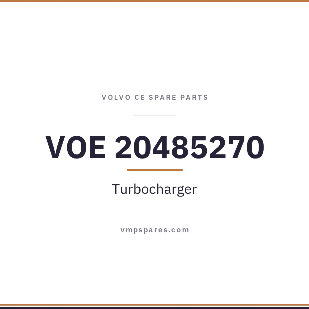 VOE 20485270 – Turbocharger