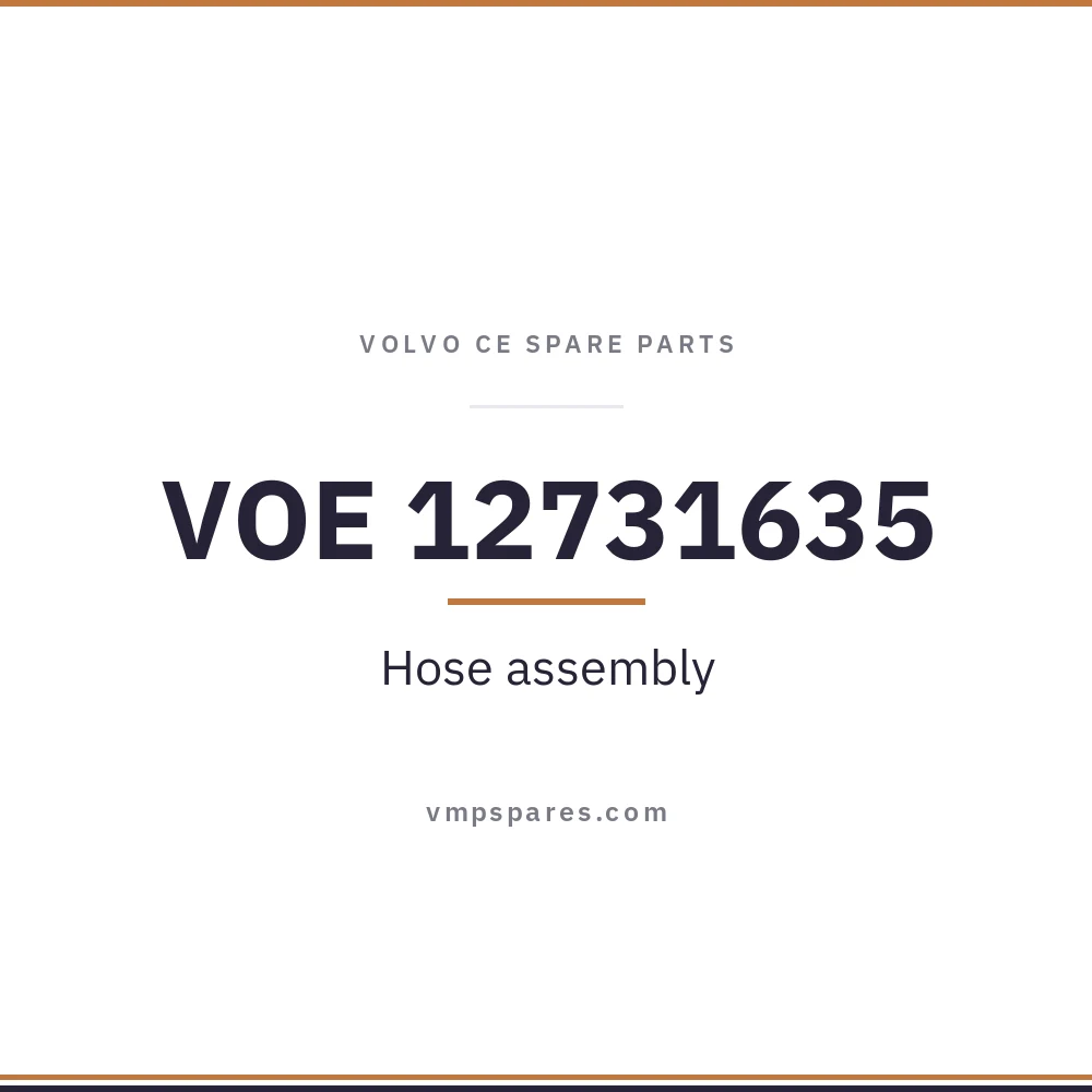 VOE 12731635 – Hose assembly