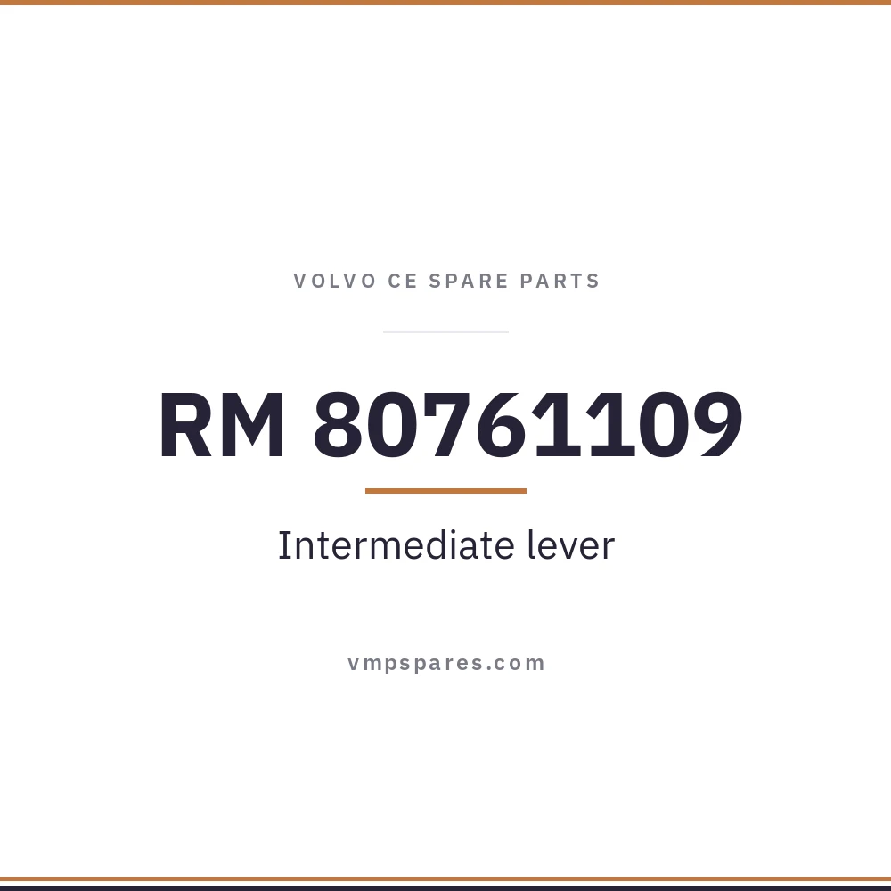 RM 80761109 – Intermediate lever