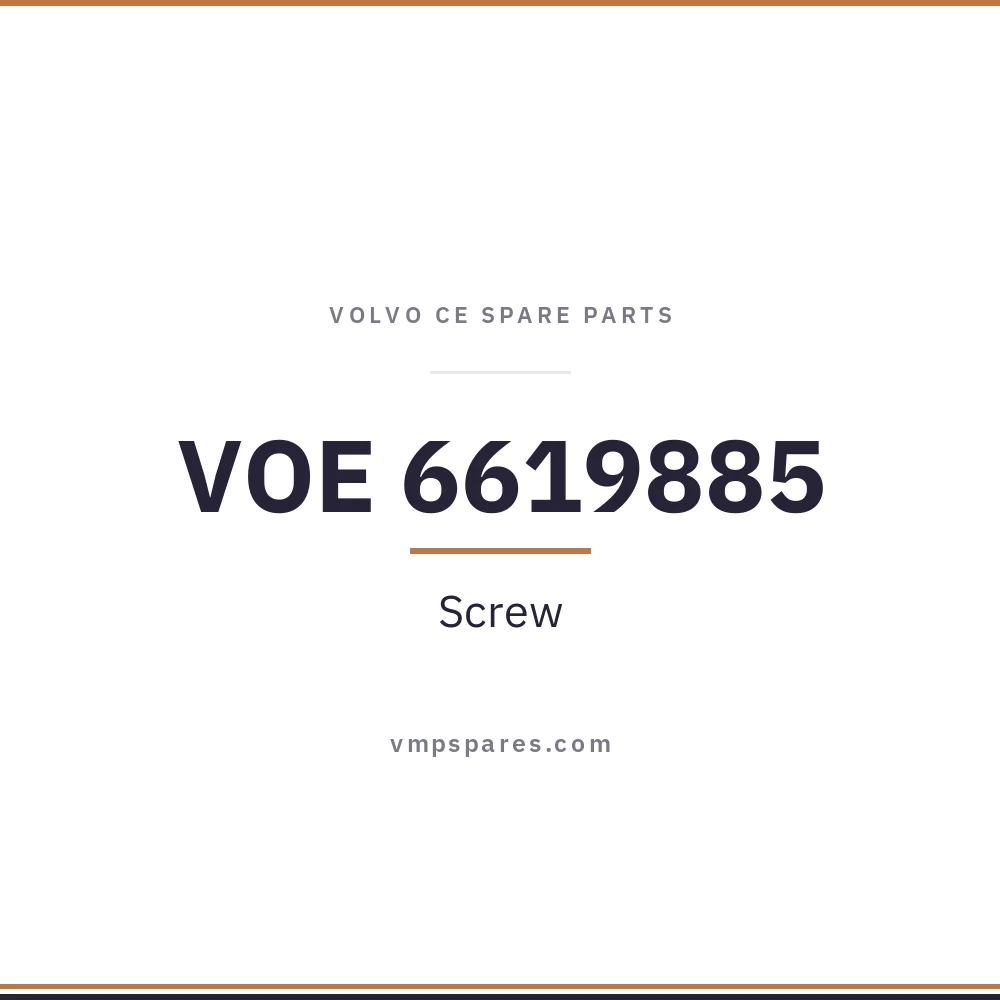 VOE 6619885 – Screw