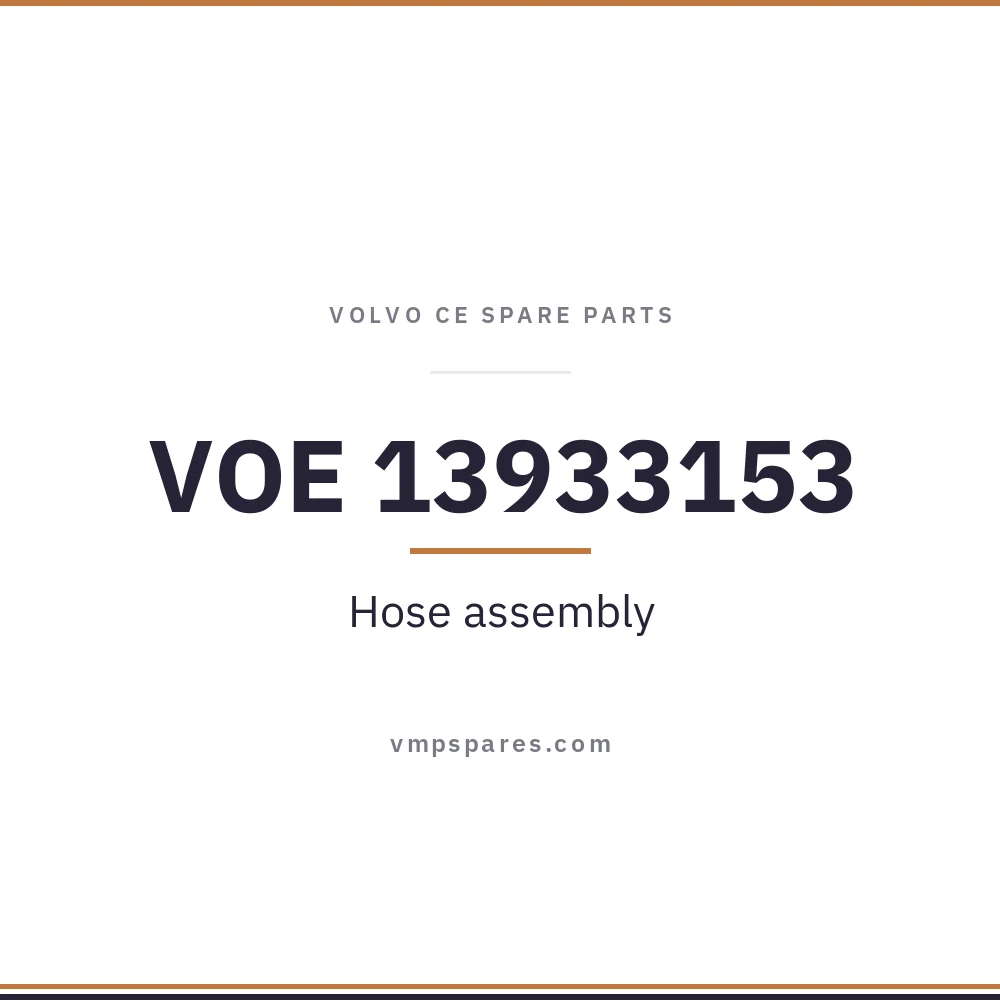 VOE 13933153 – Hose assembly