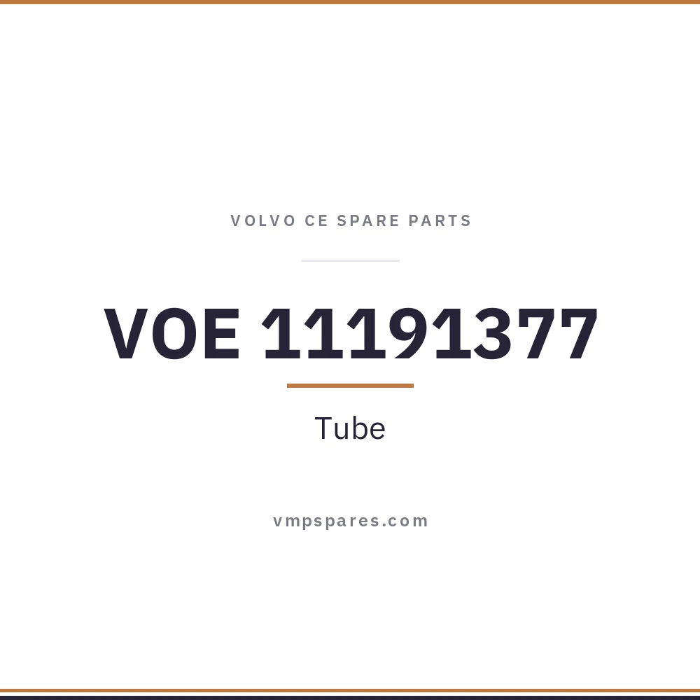 VOE 11191377 – Tube