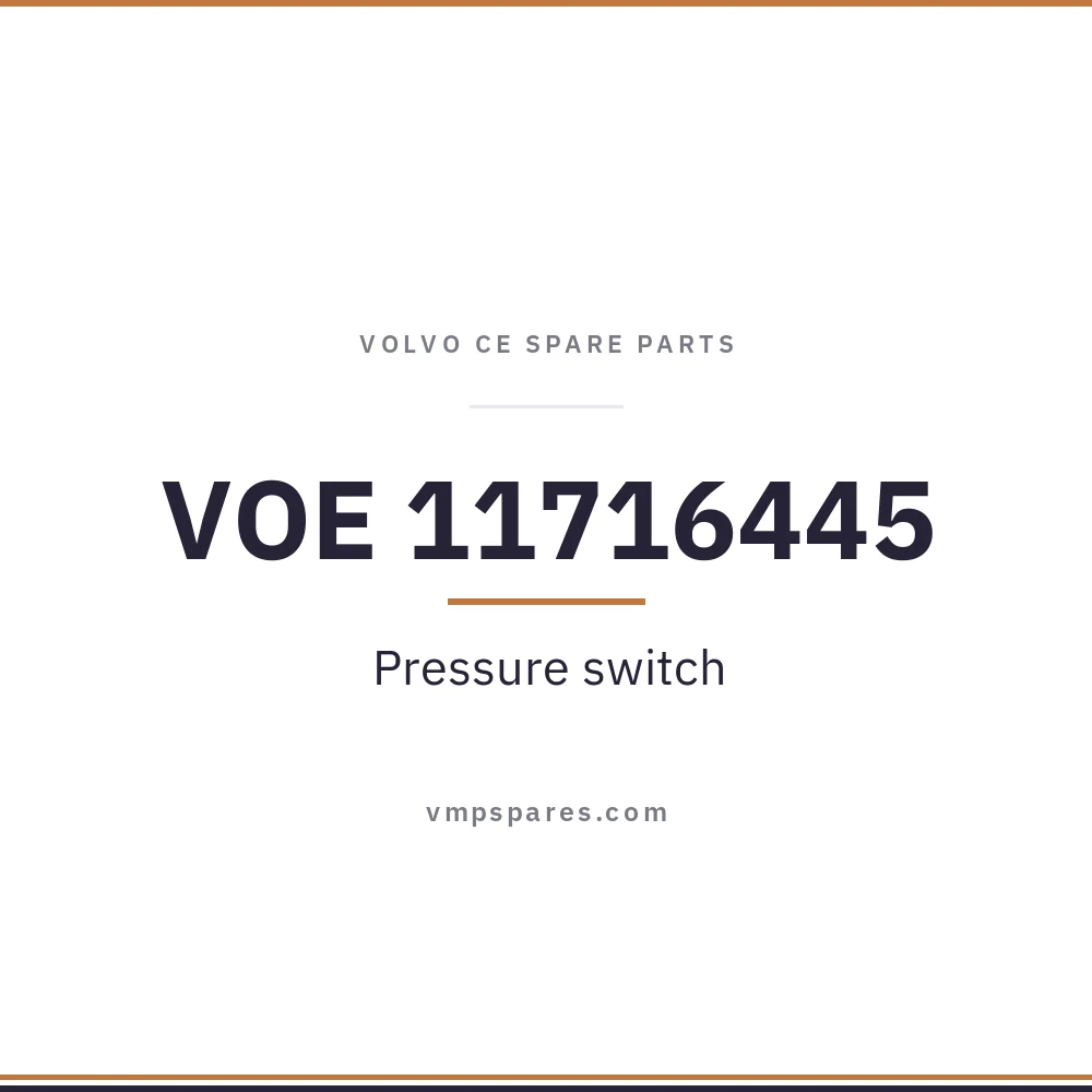 VOE 11716445 – Pressure switch