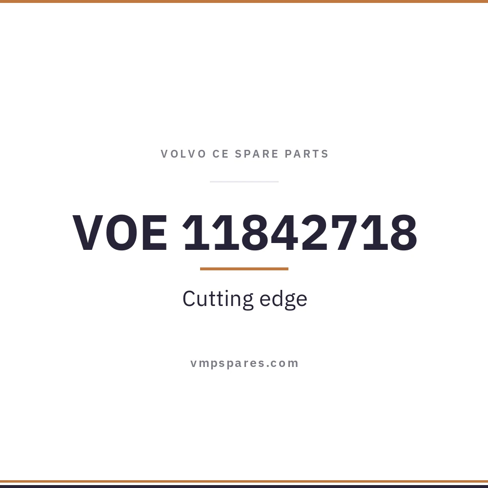 VOE 11842718 – Cutting edge