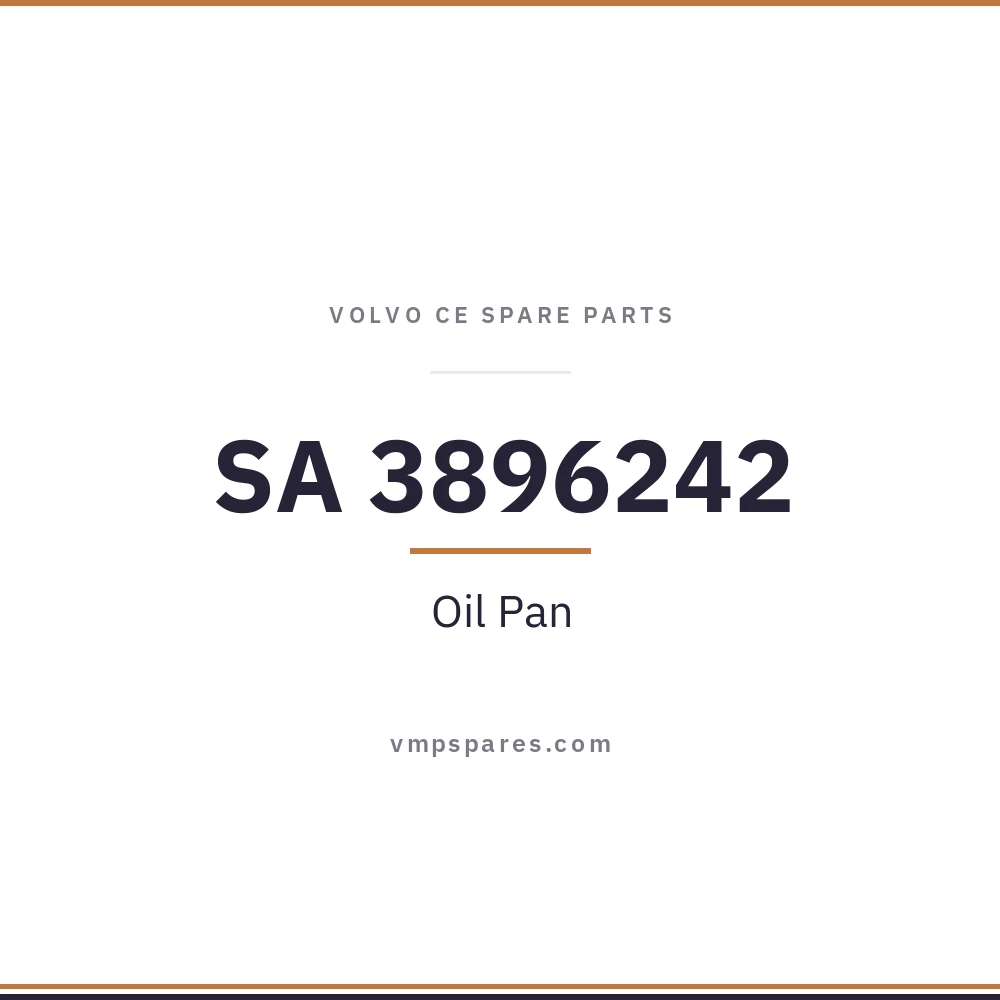 SA 3896242 – Oil Pan