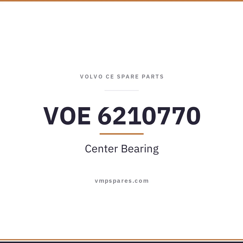 VOE 6210770 – Center Bearing
