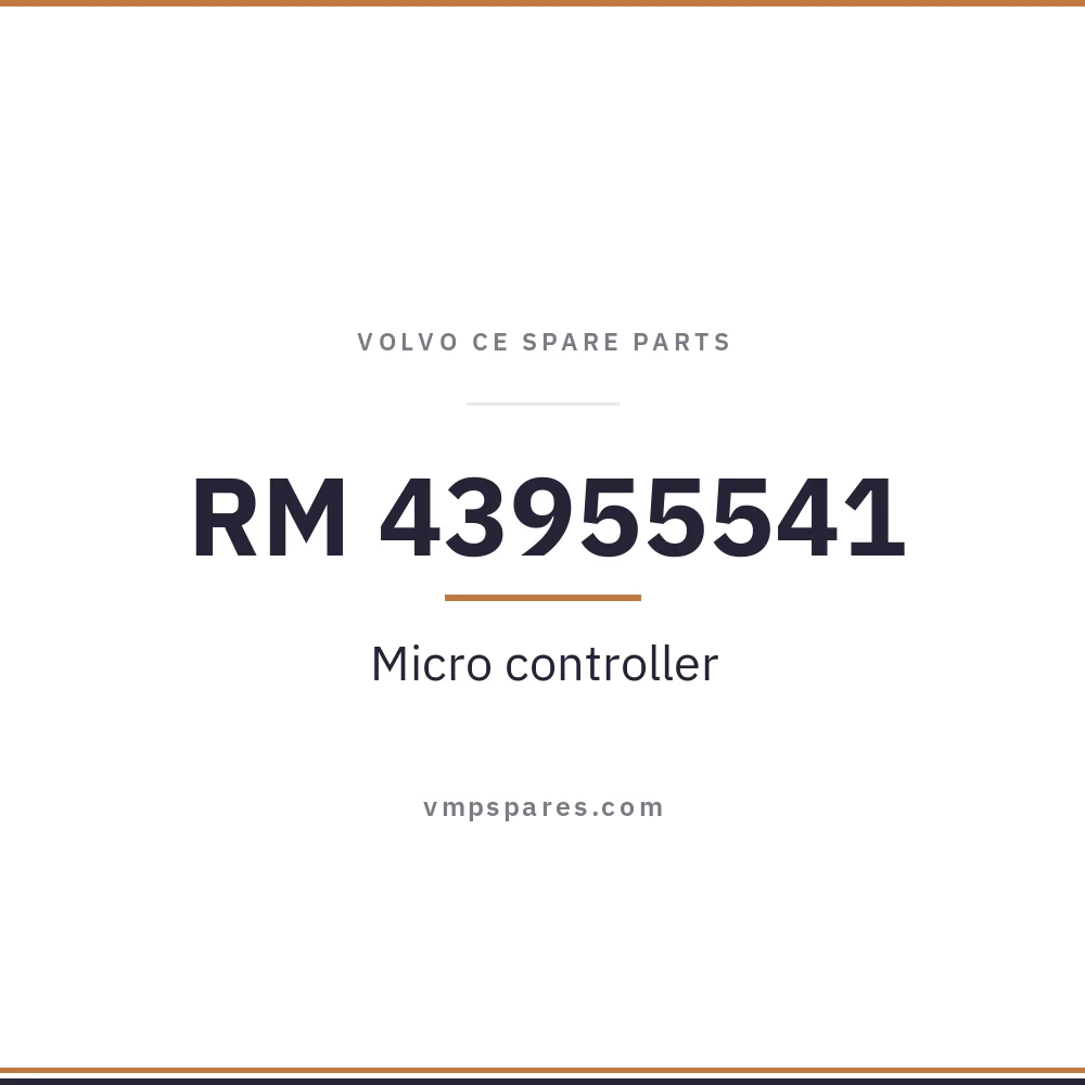 RM 43955541 – Micro controller