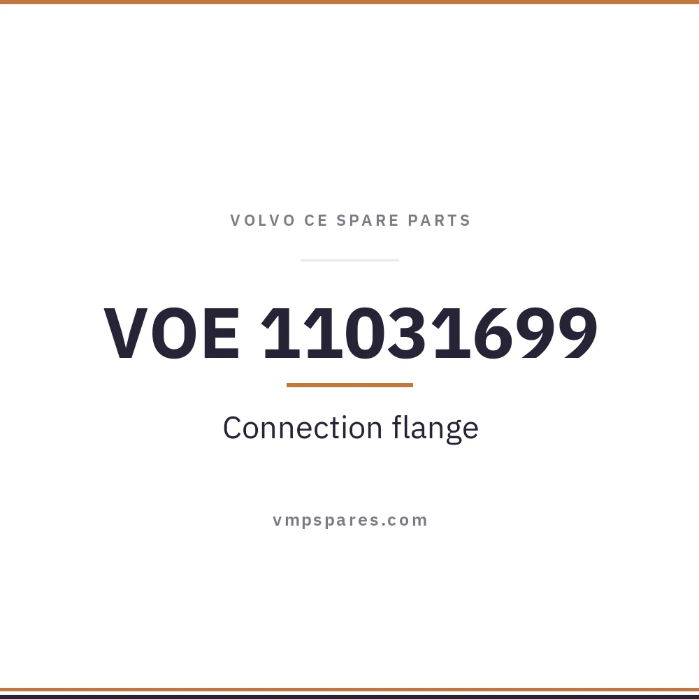 VOE 11031699 – Connection flange