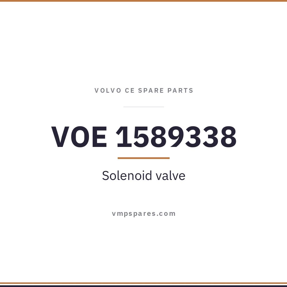 VOE 1589338 – Solenoid valve