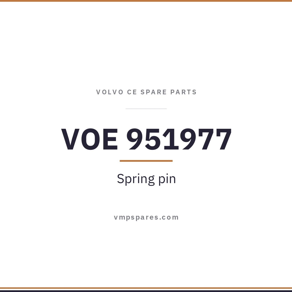 VOE 951977 – Spring pin