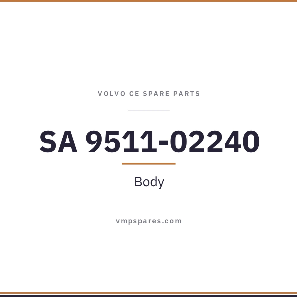 SA 9511-02240 – Body