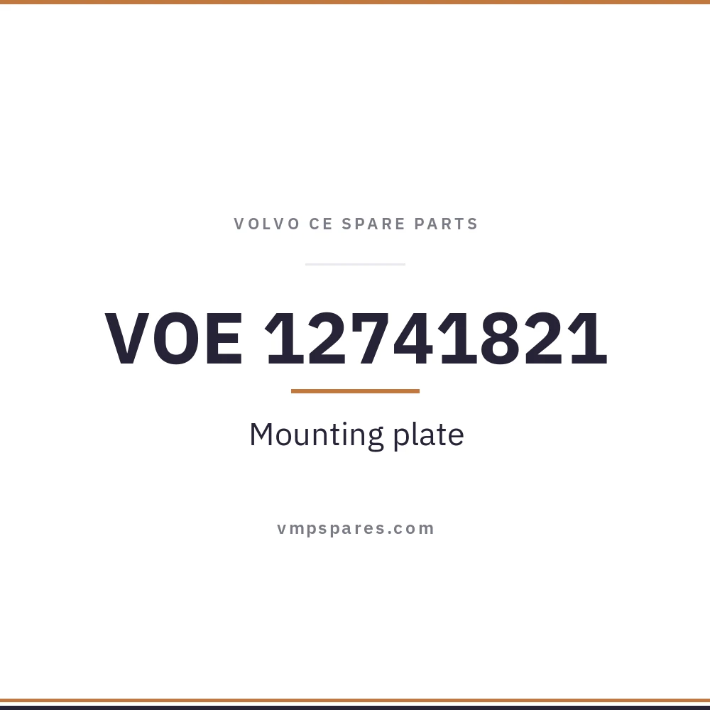 VOE 12741821 – Mounting plate