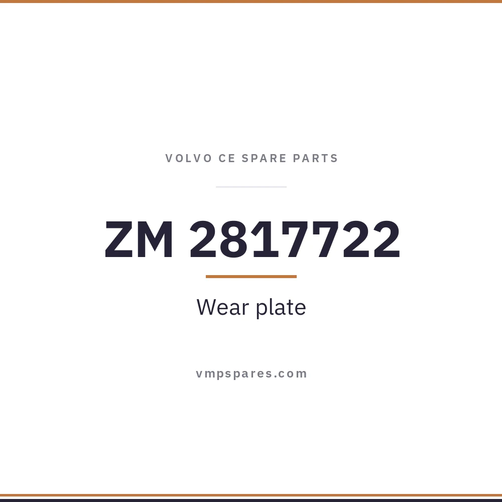 ZM 2817722 – Wear plate