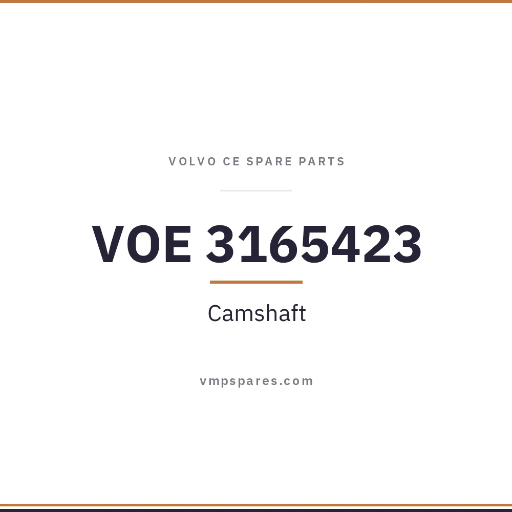 VOE 3165423 – Camshaft