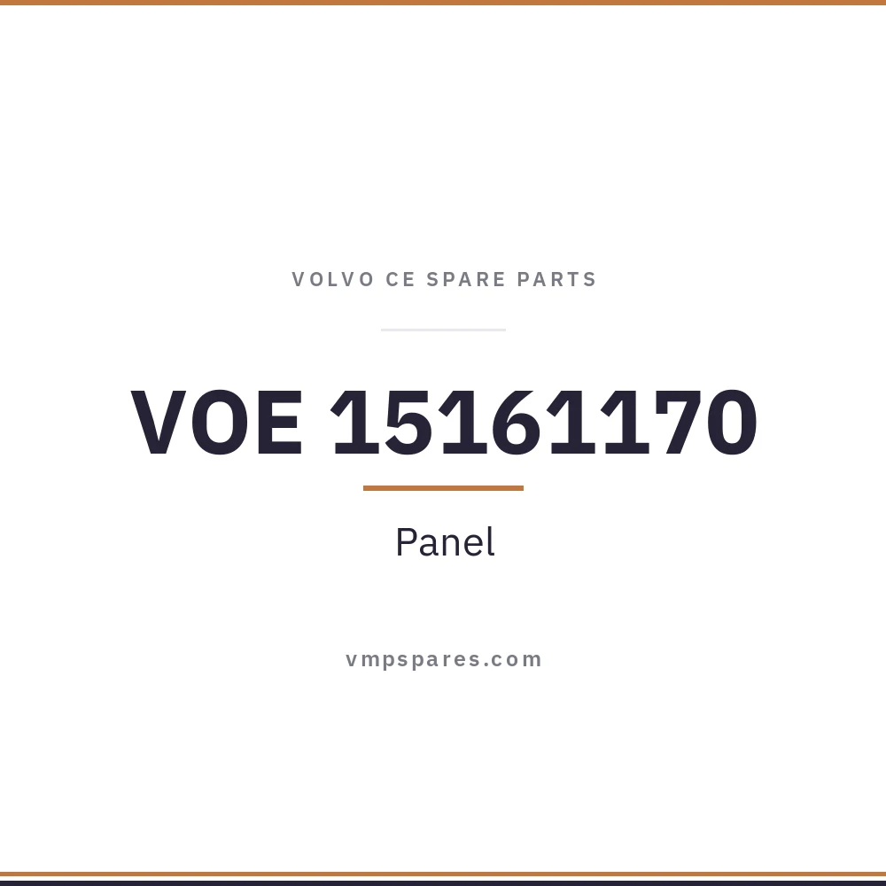 VOE 15161170 – Panel