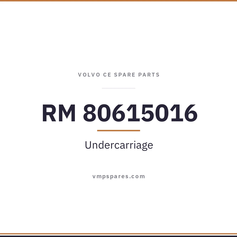 RM 80615016 – Undercarriage