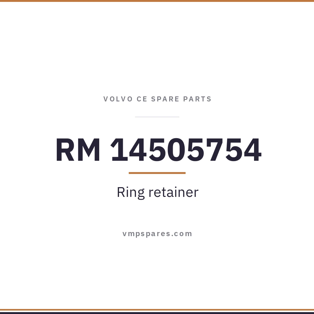 RM 14505754 – Ring retainer