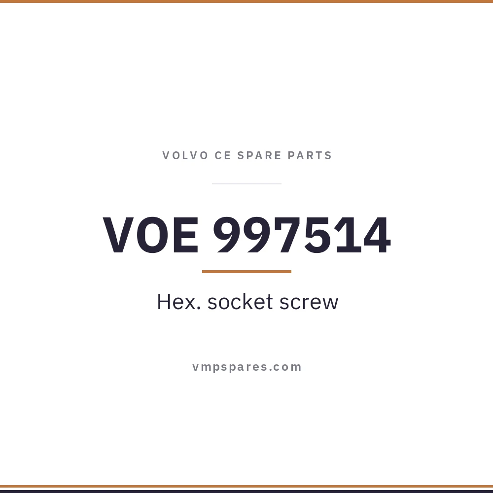 VOE 997514 – Hex. socket screw