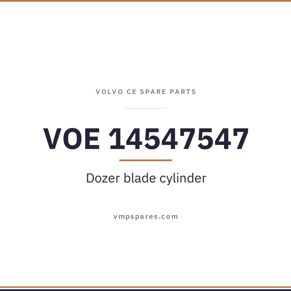 VOE 14547547 – Dozer blade cylinder