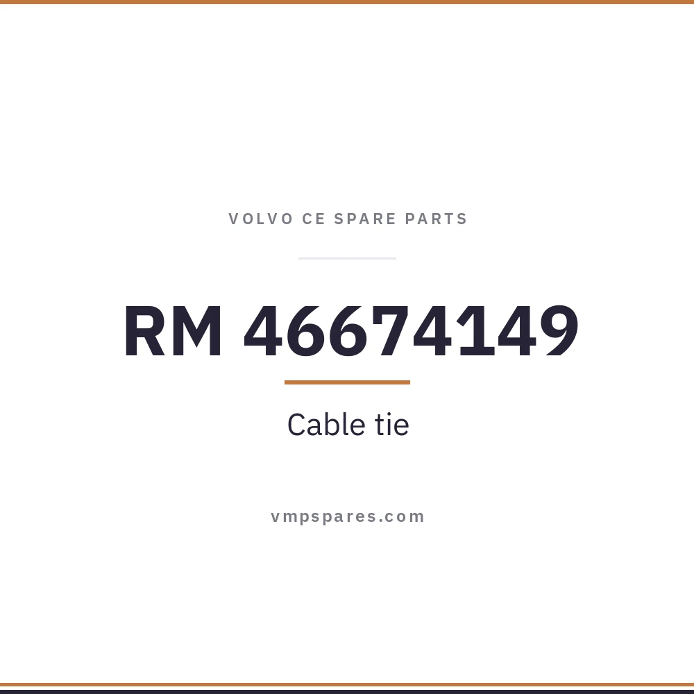 RM 46674149 – Cable tie
