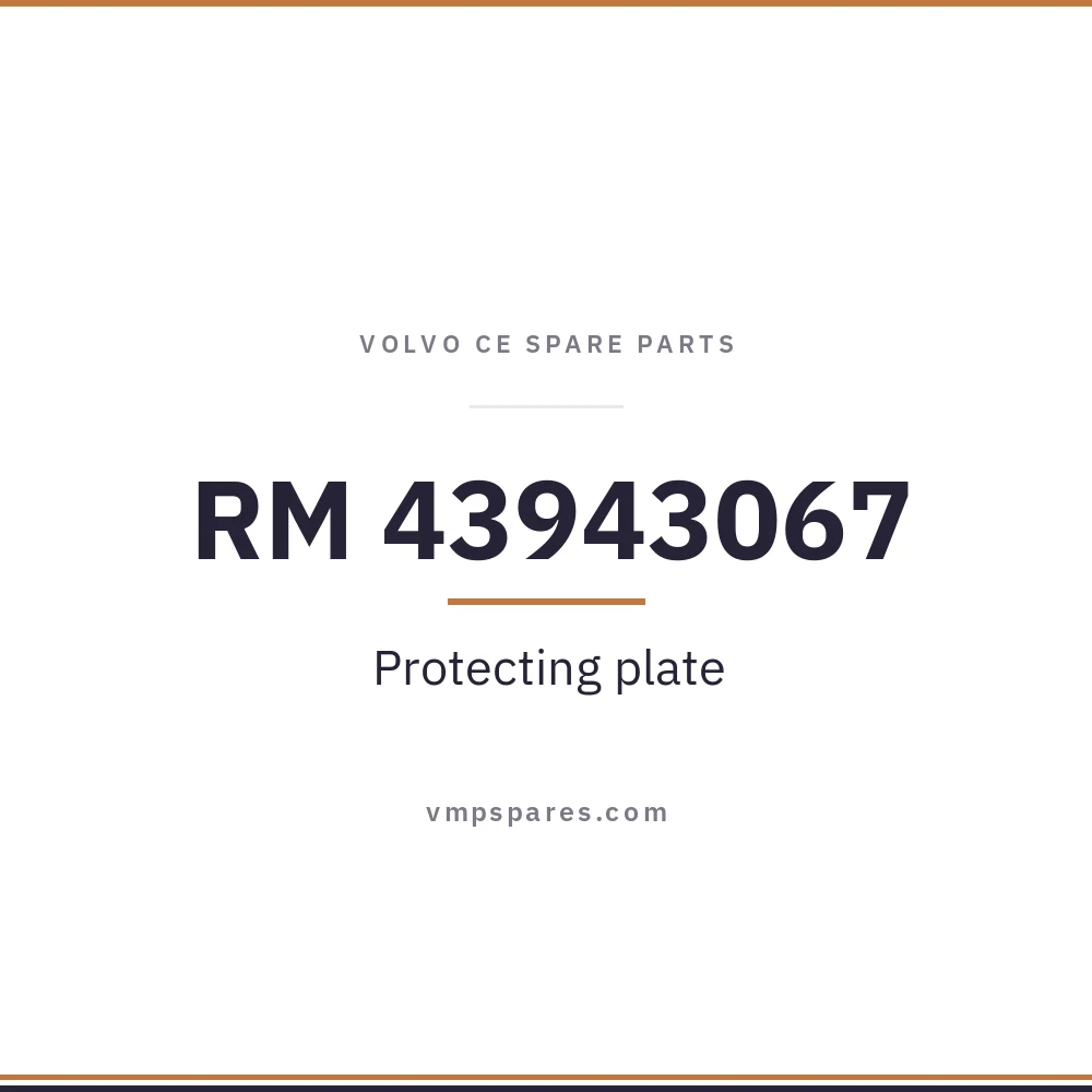 RM 43943067 – Protecting plate