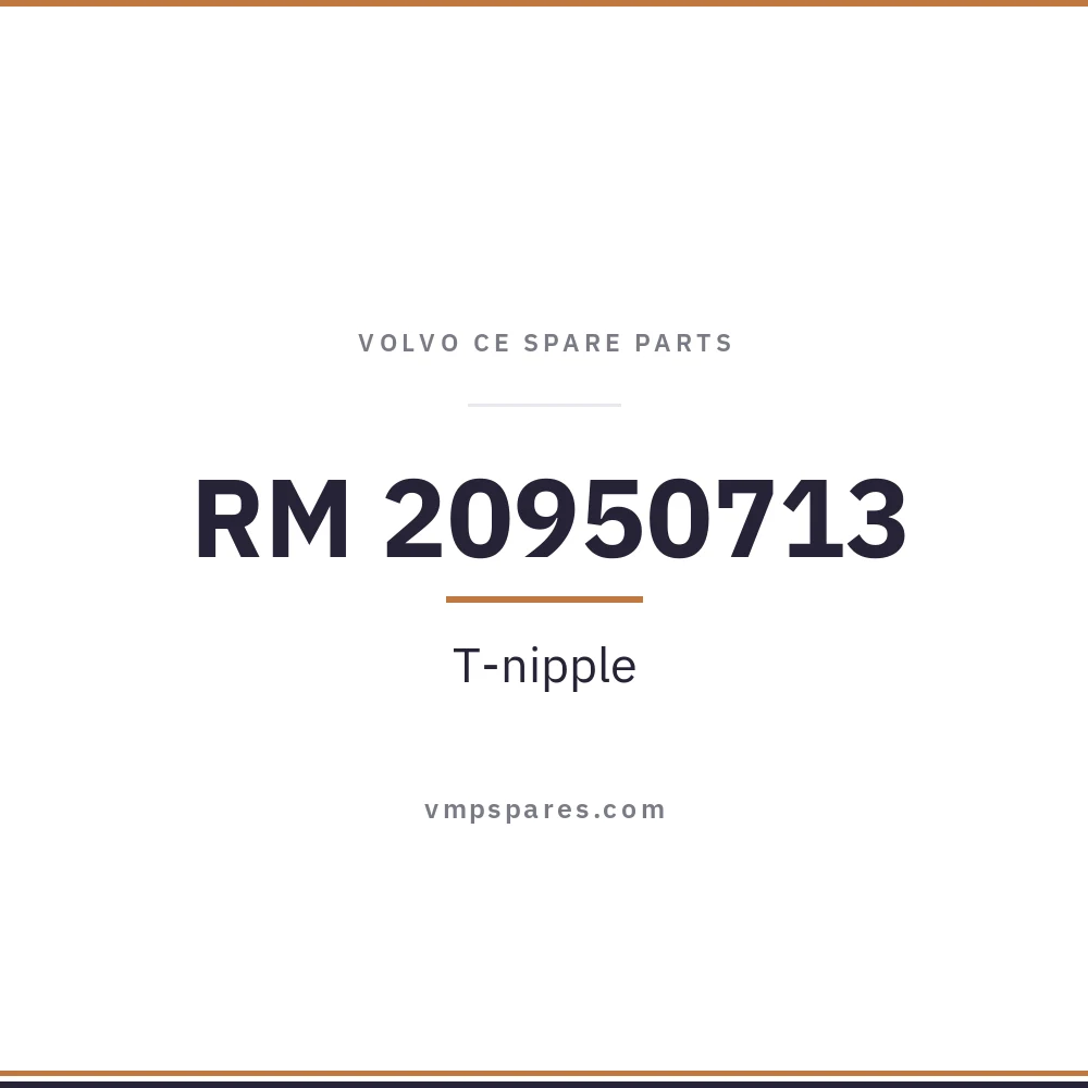 RM 20950713 – T-nipple