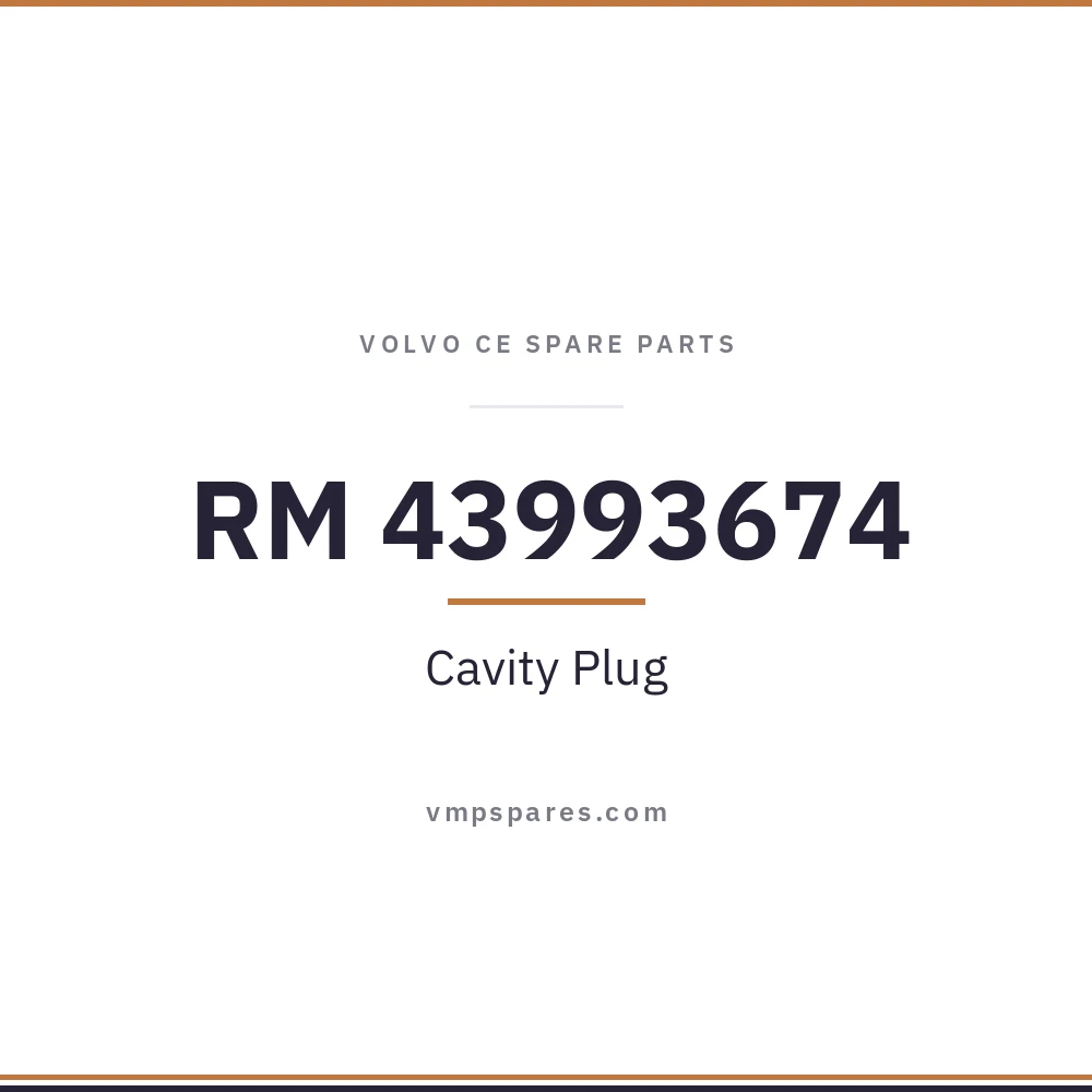 RM 43993674 – Cavity Plug