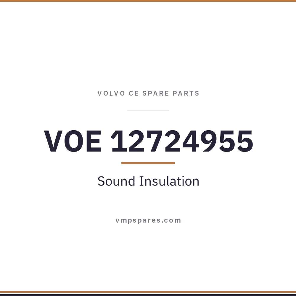 VOE 12724955 – Sound Insulation