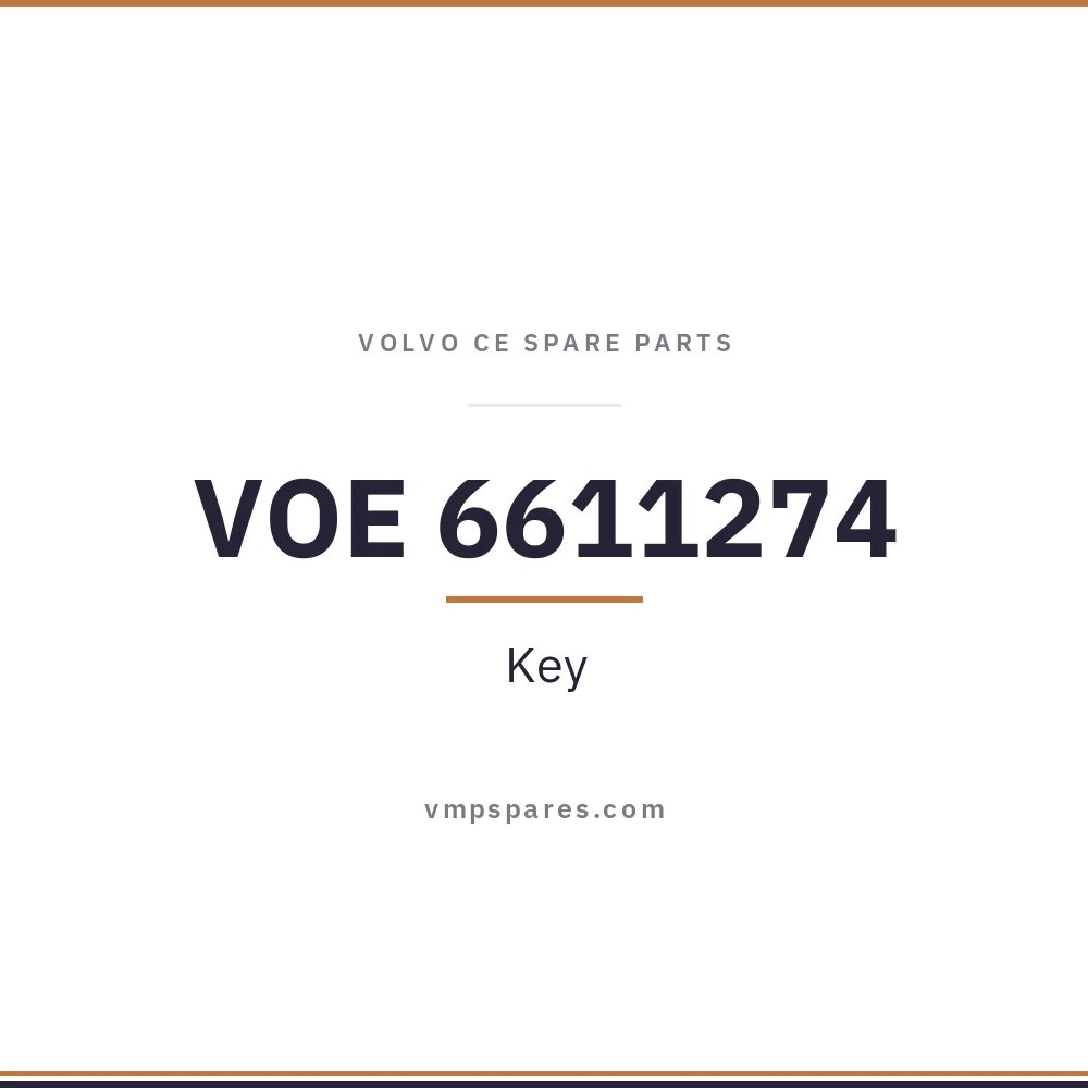 VOE 6611274 – Key