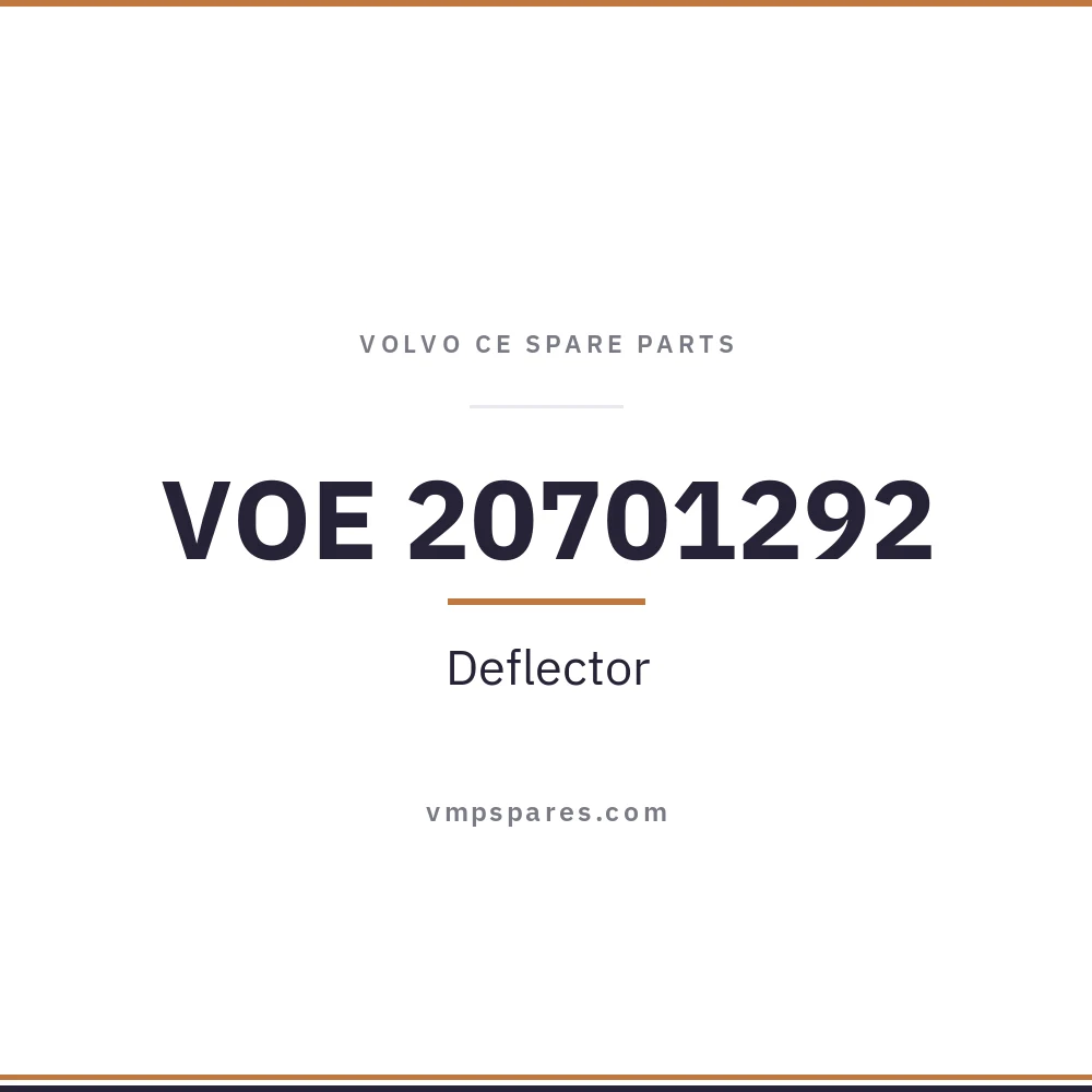 VOE 20701292 – Deflector