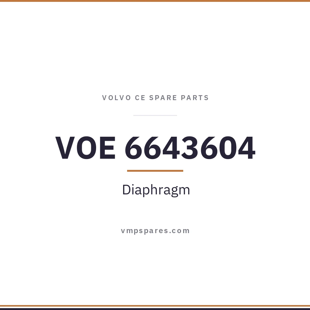 VOE 6643604 – Diaphragm