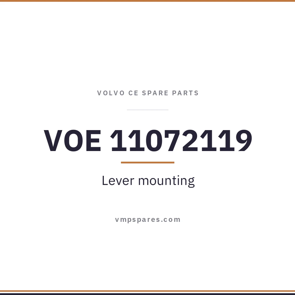 VOE 11072119 – Lever mounting