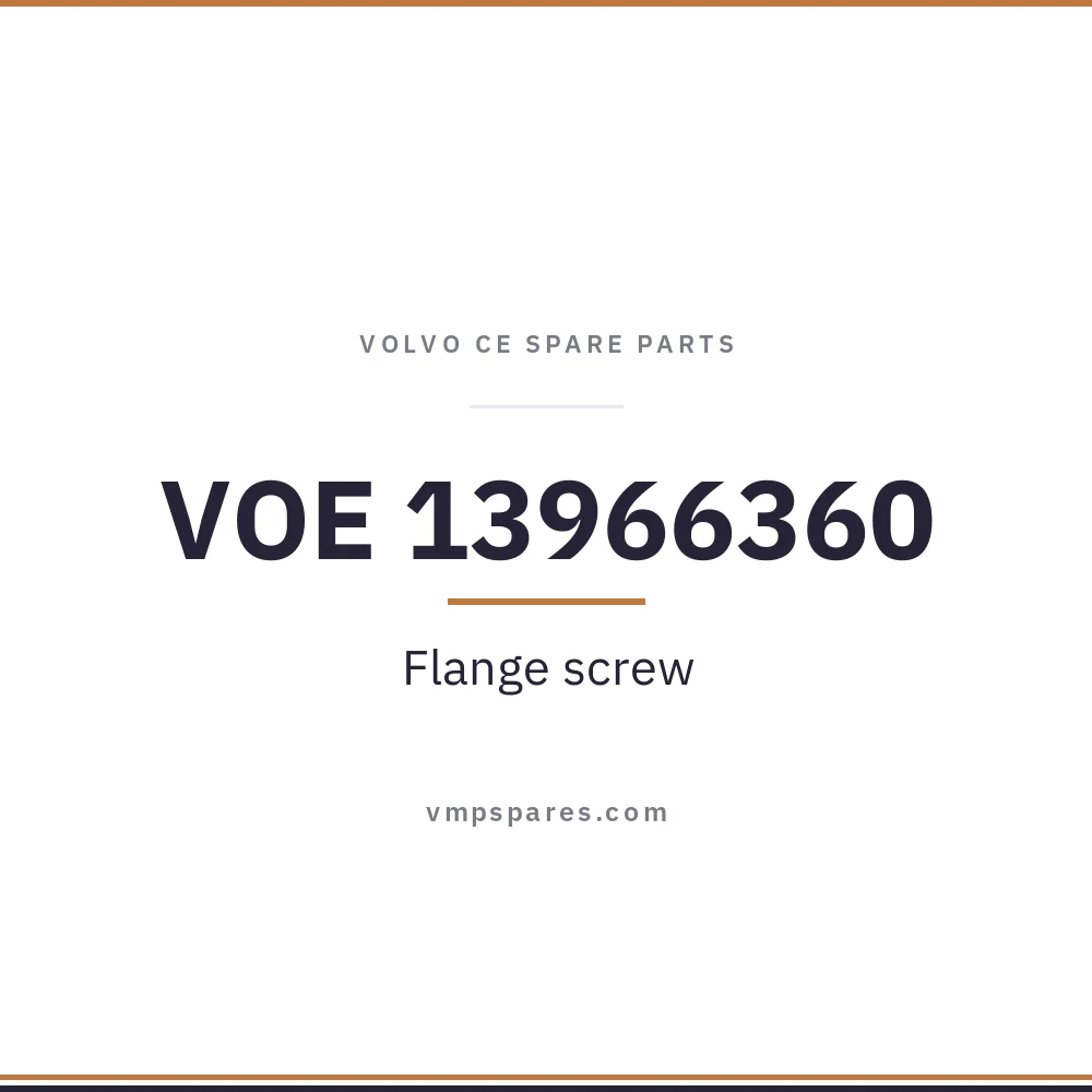 VOE 13966360 – Flange screw