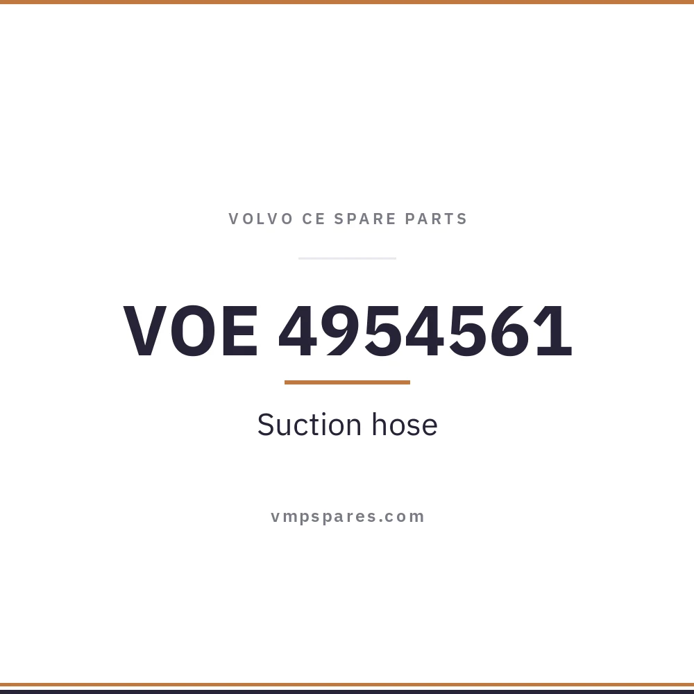 VOE 4954561 – Suction hose