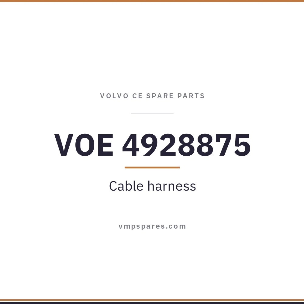 VOE 4928875 – Cable harness