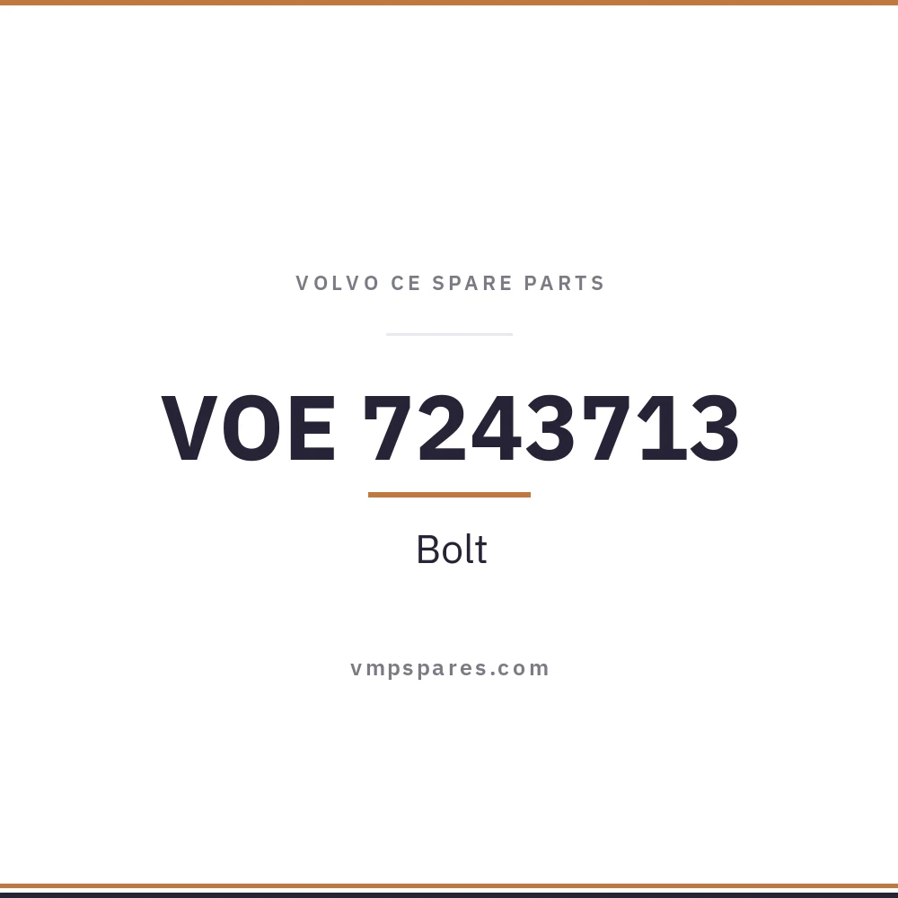 VOE 7243713 – Bolt