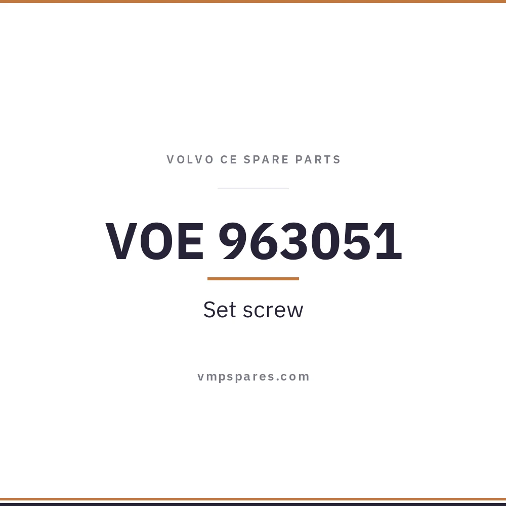 VOE 963051 – Set screw
