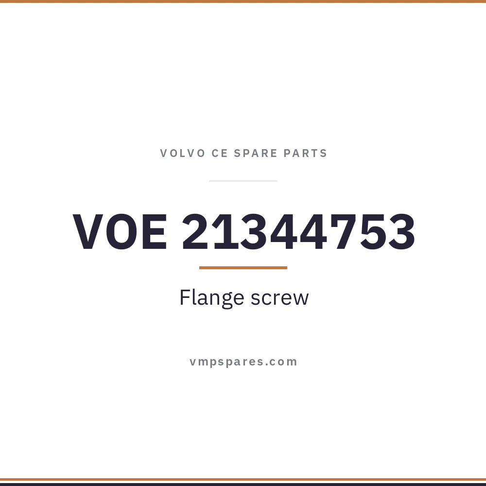 VOE 21344753 – Flange screw