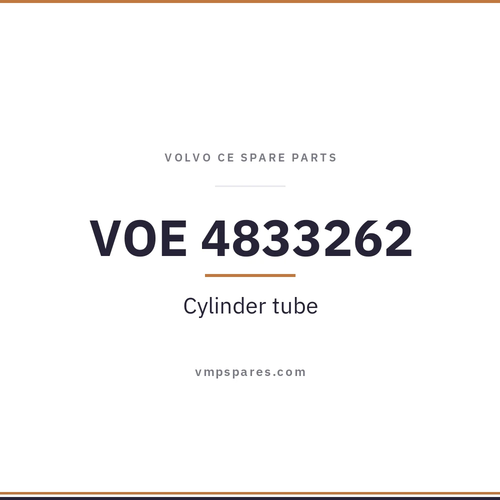 VOE 4833262 – Cylinder tube
