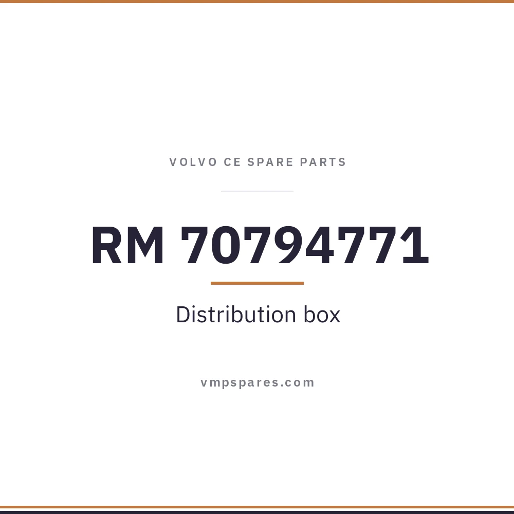 RM 70794771 – Distribution box