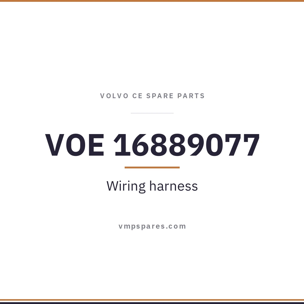 VOE 16889077 – Wiring harness