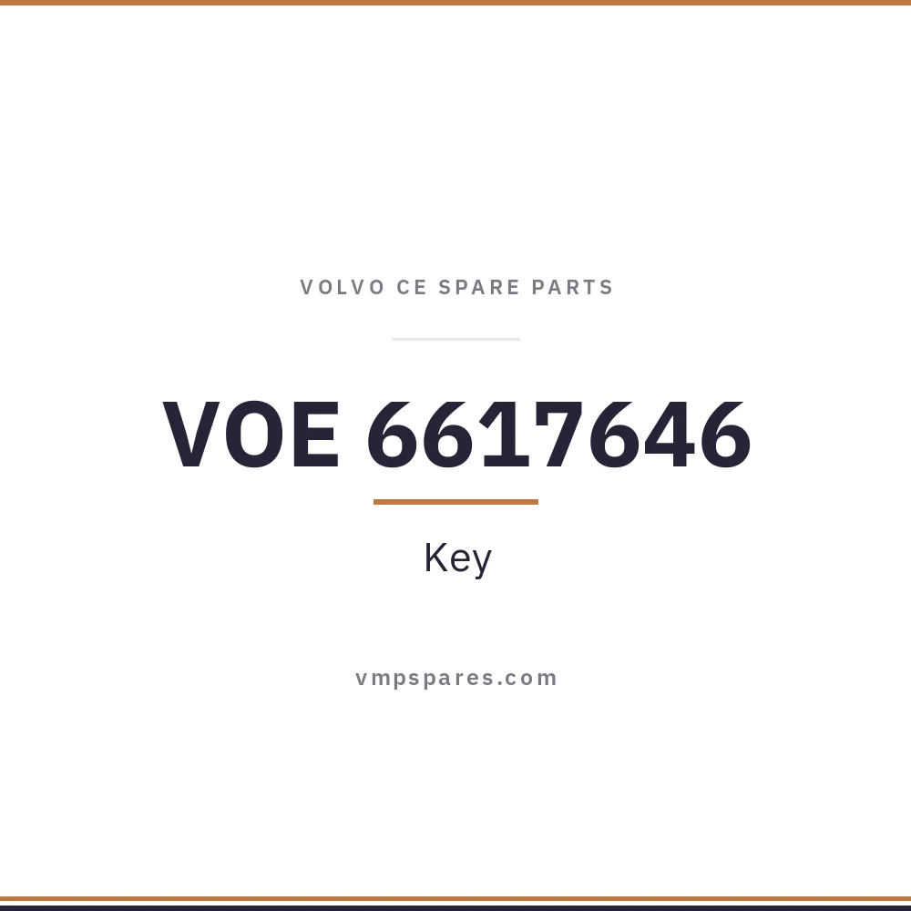 VOE 6617646 – Key