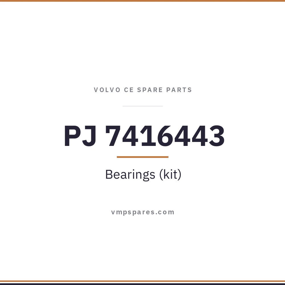 PJ 7416443 – Bearings (kit)