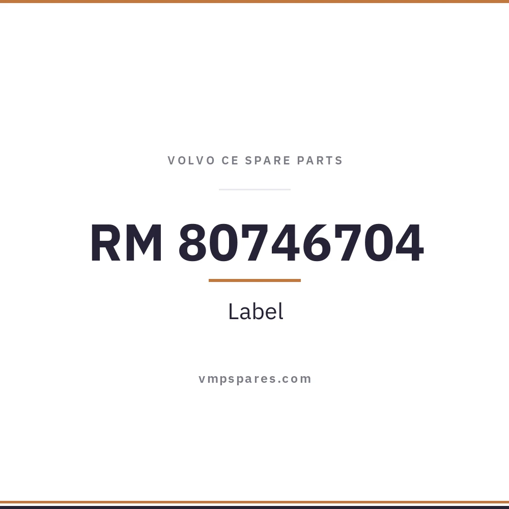 RM 80746704 – Label